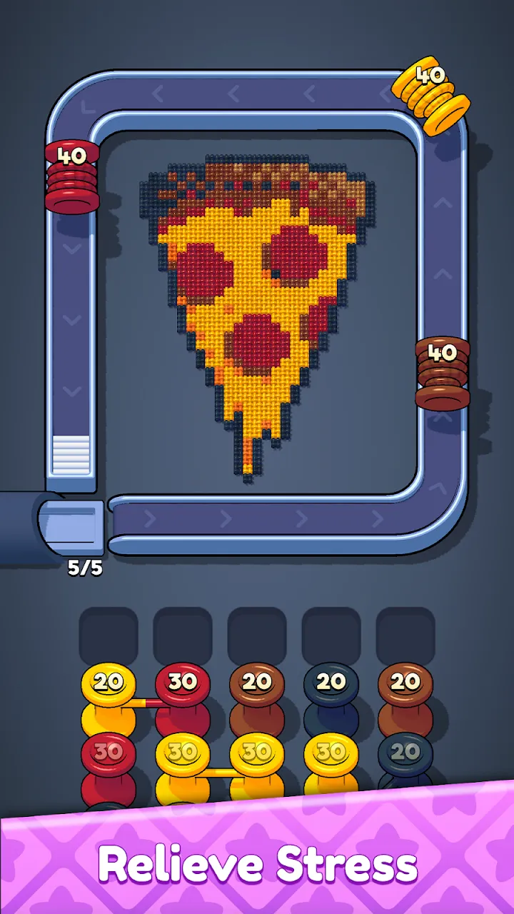 Fragment des Musters in Yarnation